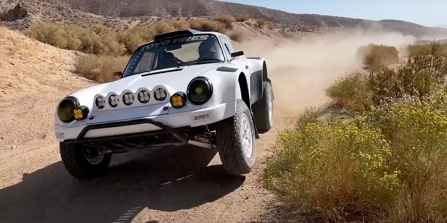 This Leaping ‘Baja 911’ Started Life as a Porsche Carrera Cabriolet