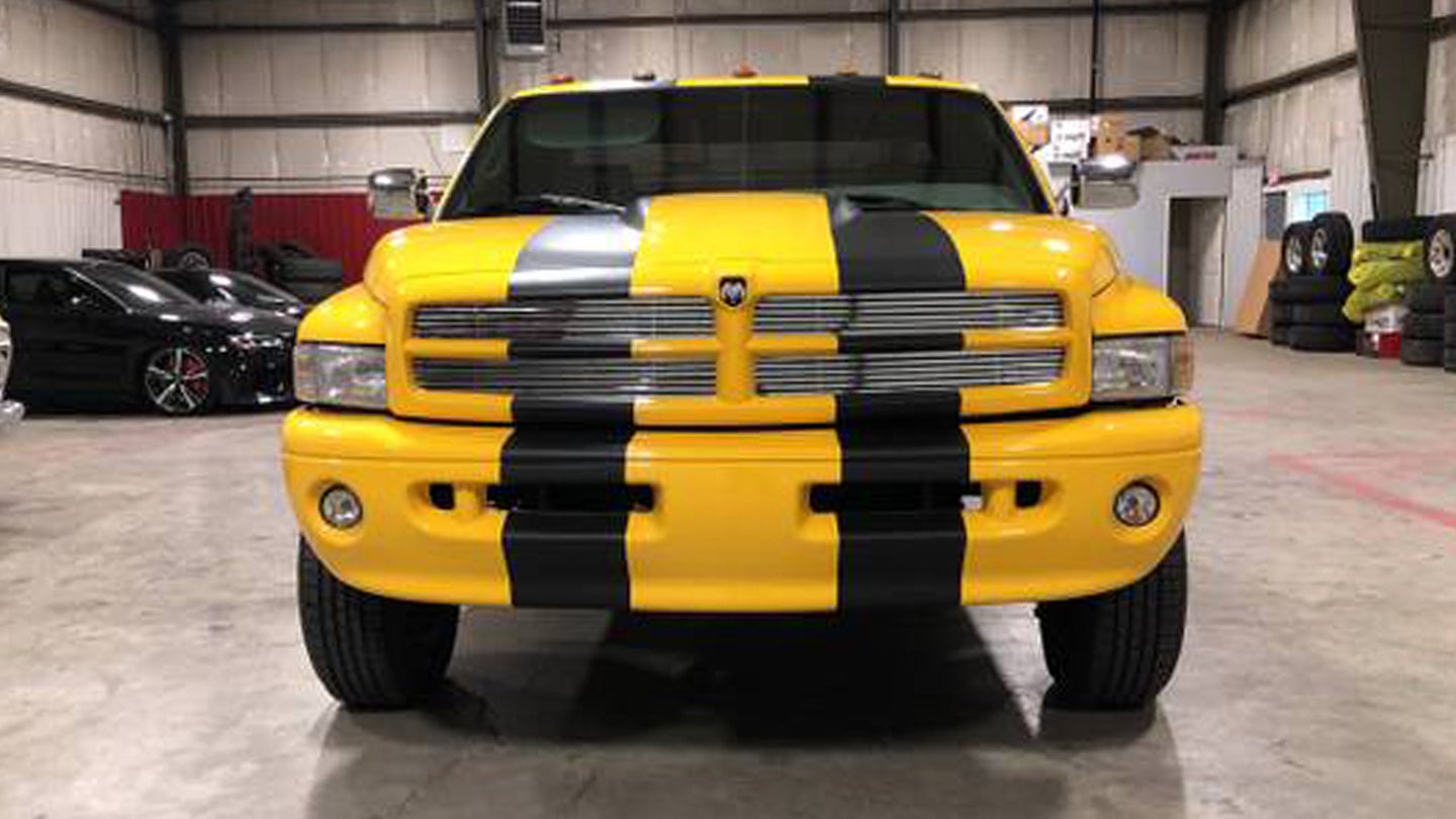 This 1997 Dodge Ram 3500 Dually Has Been Widened By a Foot