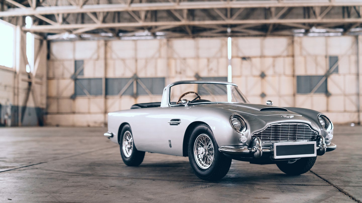 There’s Now a Kid-Sized 007 Aston Martin DB5 With Working Gadgets