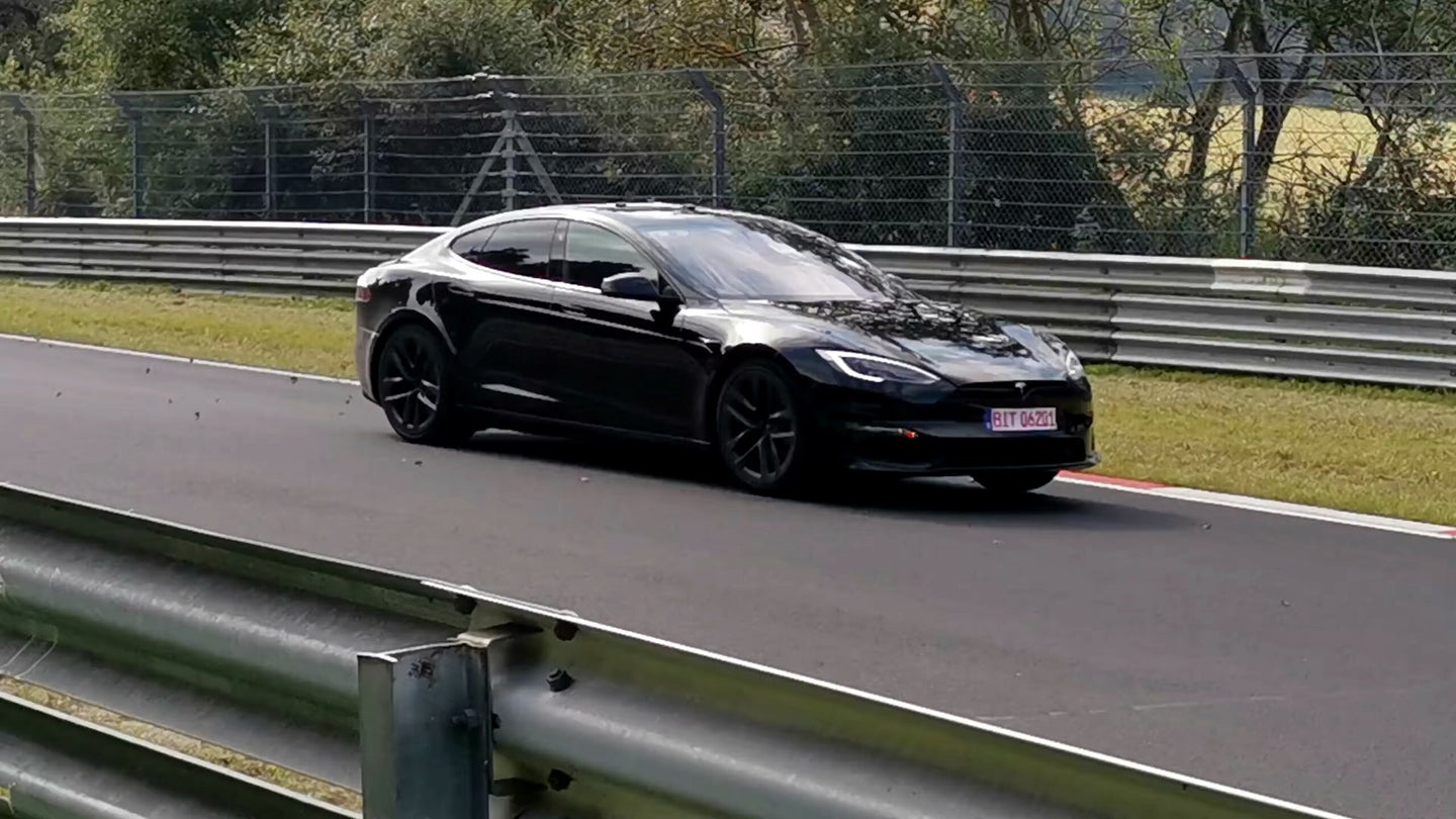 Elon Musk Claims Tesla Model S Plaid Set A Nurburgring Lap Record (Updated)