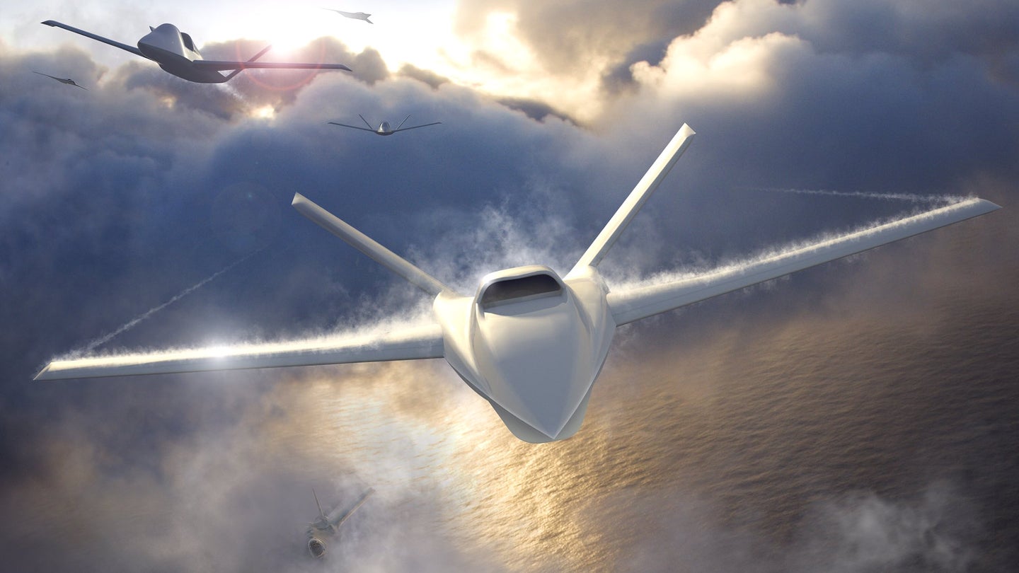 New Unmanned Loyal Wingman Design Based On Stealthy &#8220;Son Of Ares&#8221; Jet Emerges