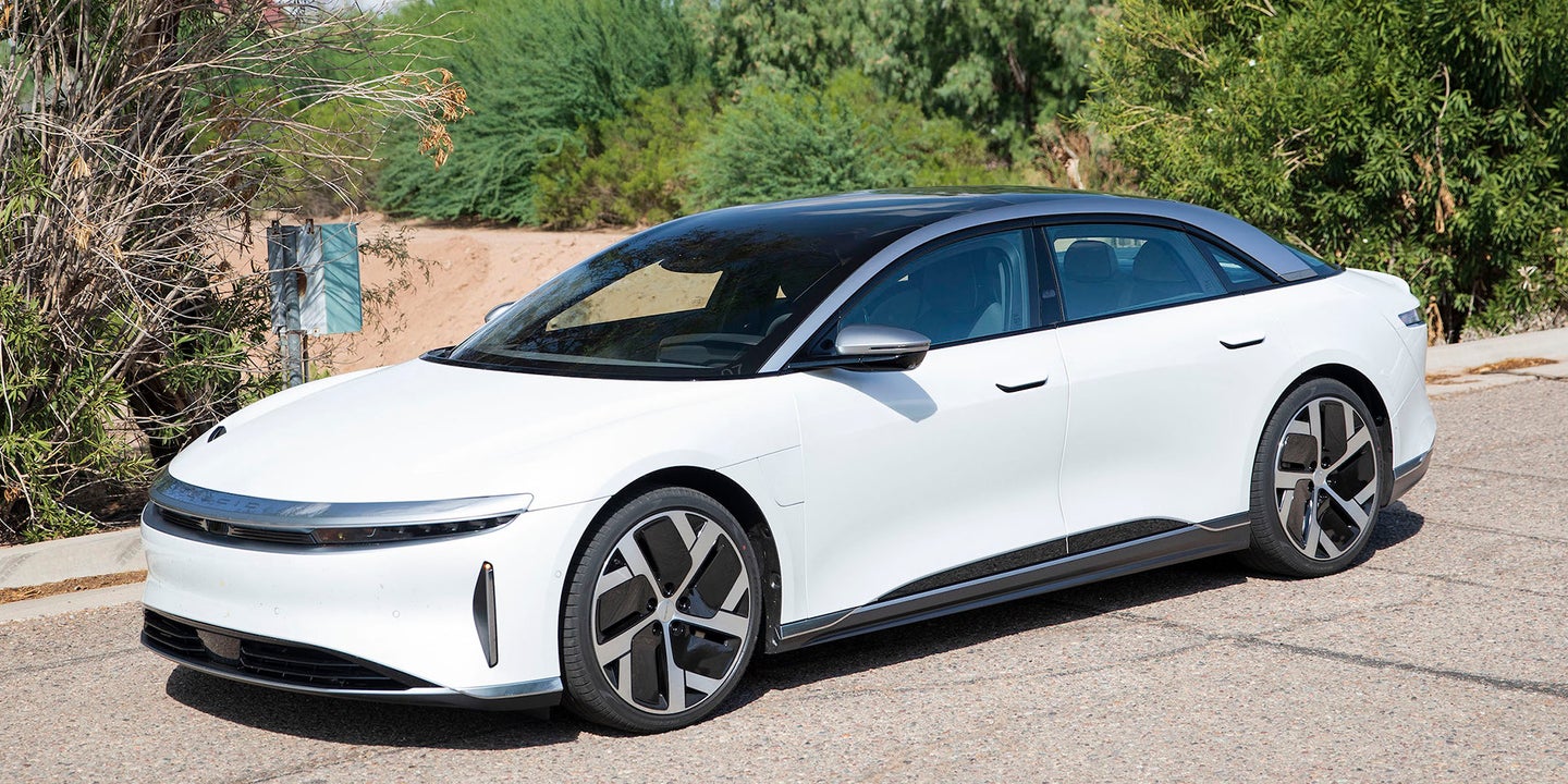 2022 Lucid Air First Drive Review: 520 Miles of Range Aimed at Tesla