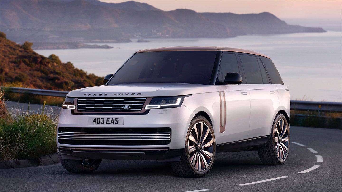 Check Out the 2023 Range Rover SV&#8217;s Awesome Interior Wood Mosaic