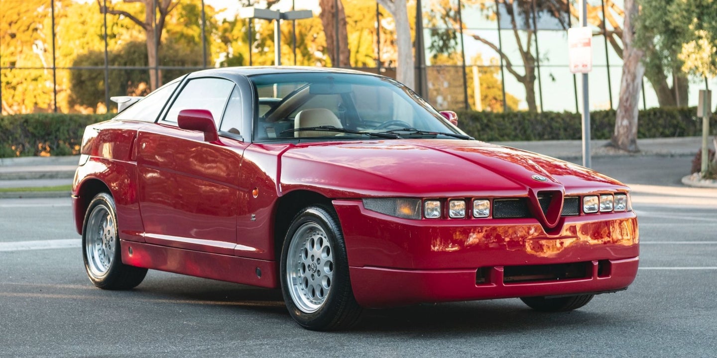 Striking 1991 Alfa Romeo SZ With Glorious V6 Won’t Sell Cheap