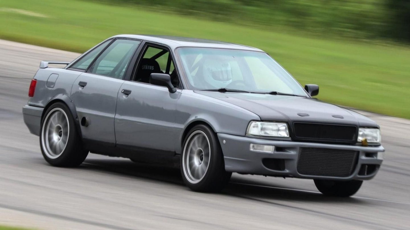 A 500+ HP, Engineer-Owned Audi 90 Quattro Track Car Is the One You Want