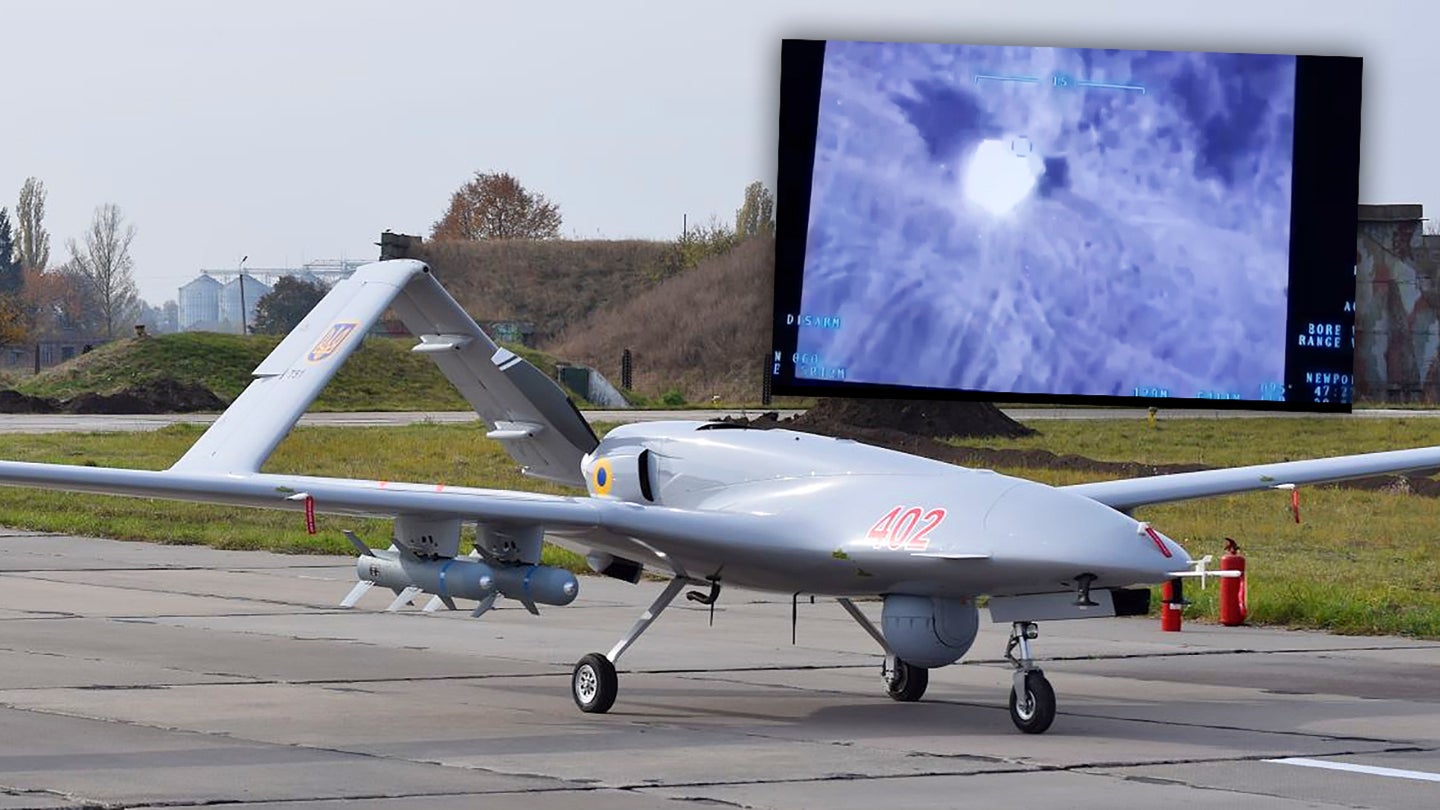 Ukraine Strikes Russian-Backed Forces Using Turkish-Made TB2 Drones For The First Time