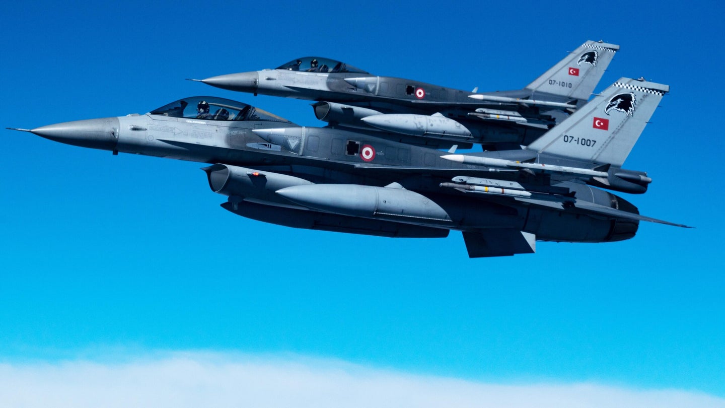 Turkey In Talks To Buy More F-16s As It Struggles To Revamp Fighter Fleet (Updated)