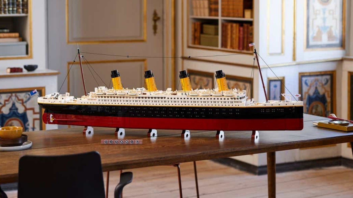 Lego Launches Giant 9,090-Piece Titanic Set That’s Over Four Feet Long