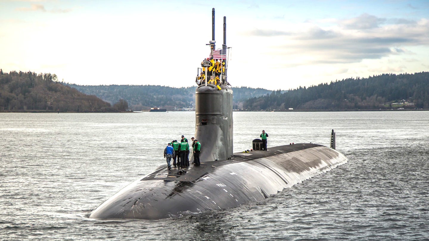 The Seawolf class submarine USS Connecticut.