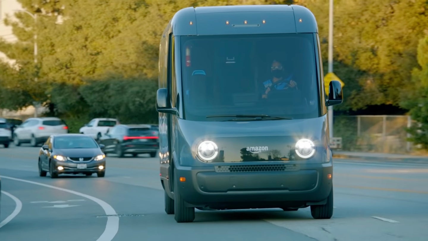 Rivian’s Focus Is Amazon Delivery Vans, Not Trucks or SUVs: Report