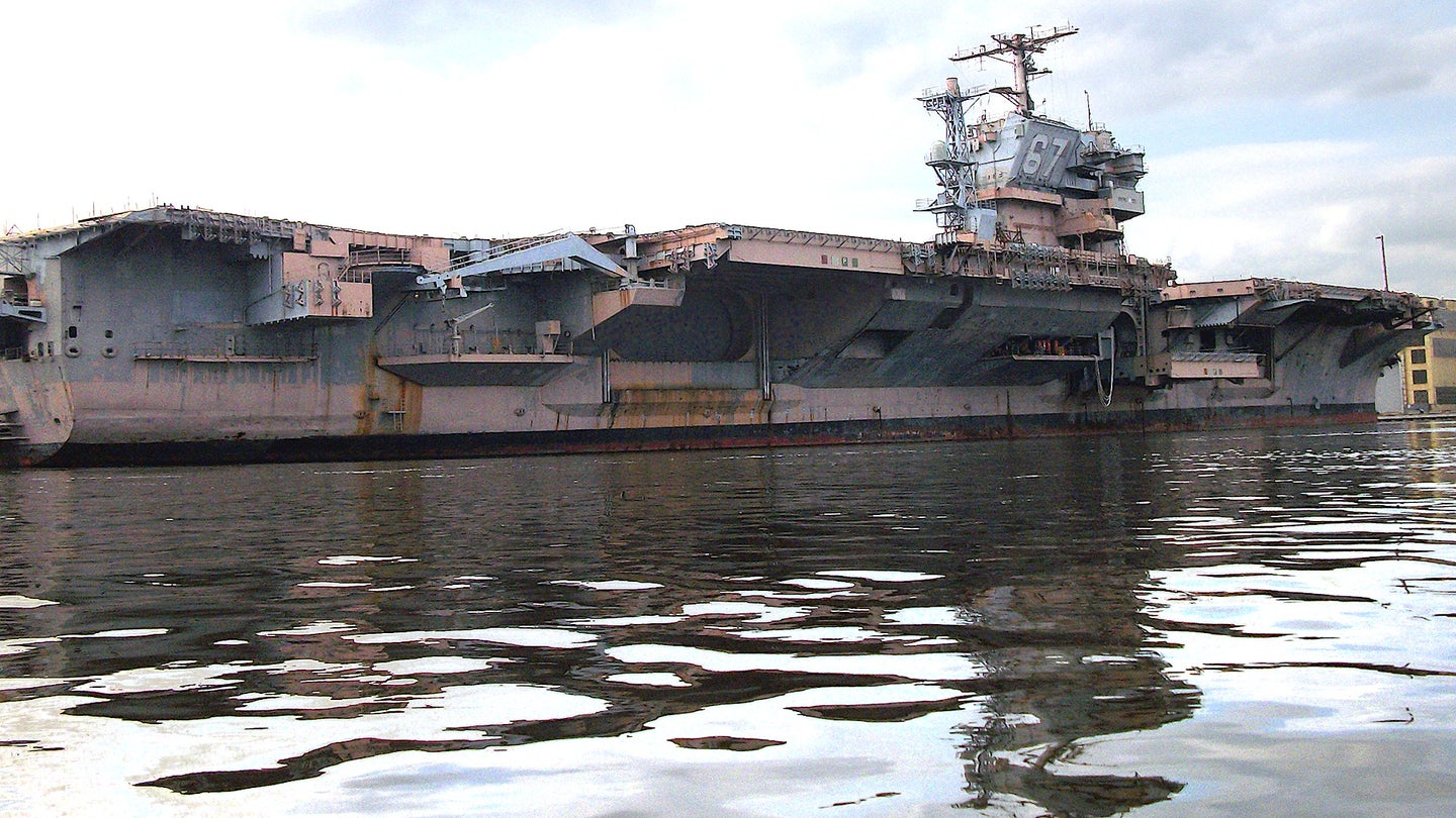 The Navy’s Last Conventionally Powered Aircraft Carriers Have Been Sold For Literal Pennies