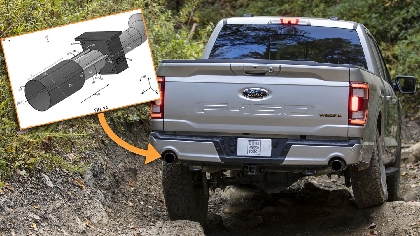 Ford Wants Retractable Tailpipes in Trucks for Better Off-Roading