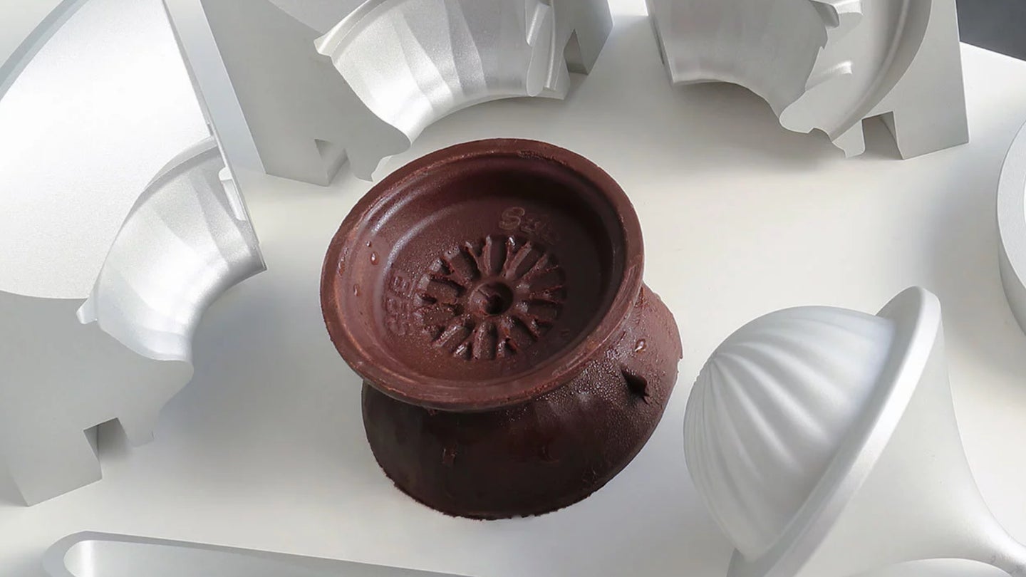 This Tiny Mold Lets You Cast BBS Wheels From Chocolate