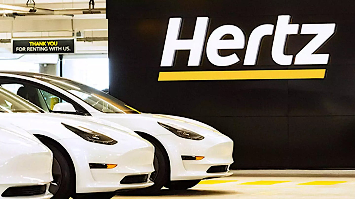 Uber and Hertz to Rent 50,000 Teslas to Rideshare Drivers