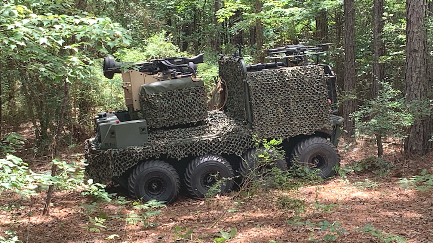&#8216;Enemy&#8217; Unmanned Ground Vehicles Are Now Facing-Off Against Army Soldiers In Training