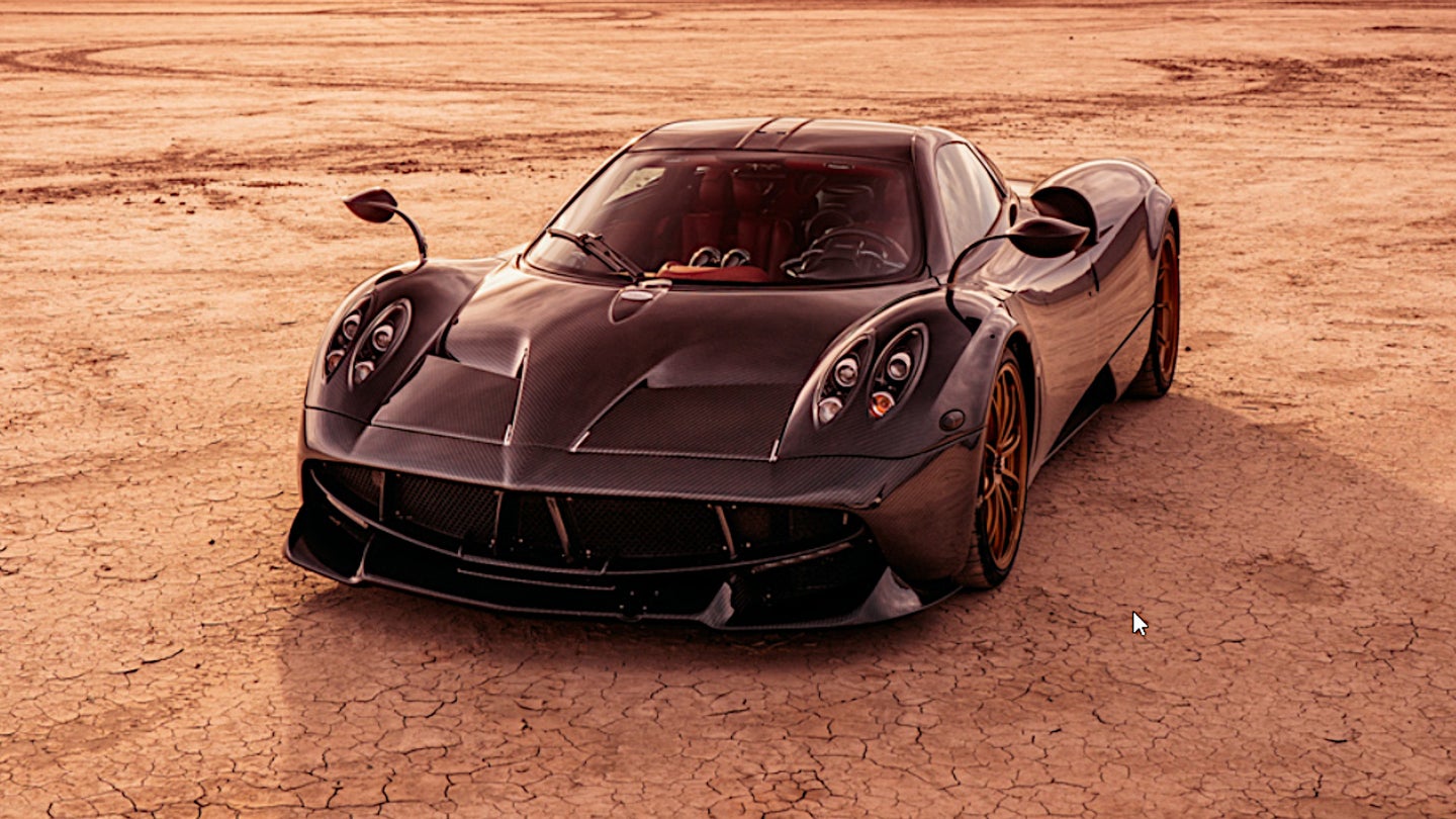 Pagani’s Next Car Will Have an AMG V12 and a Manual Transmission
