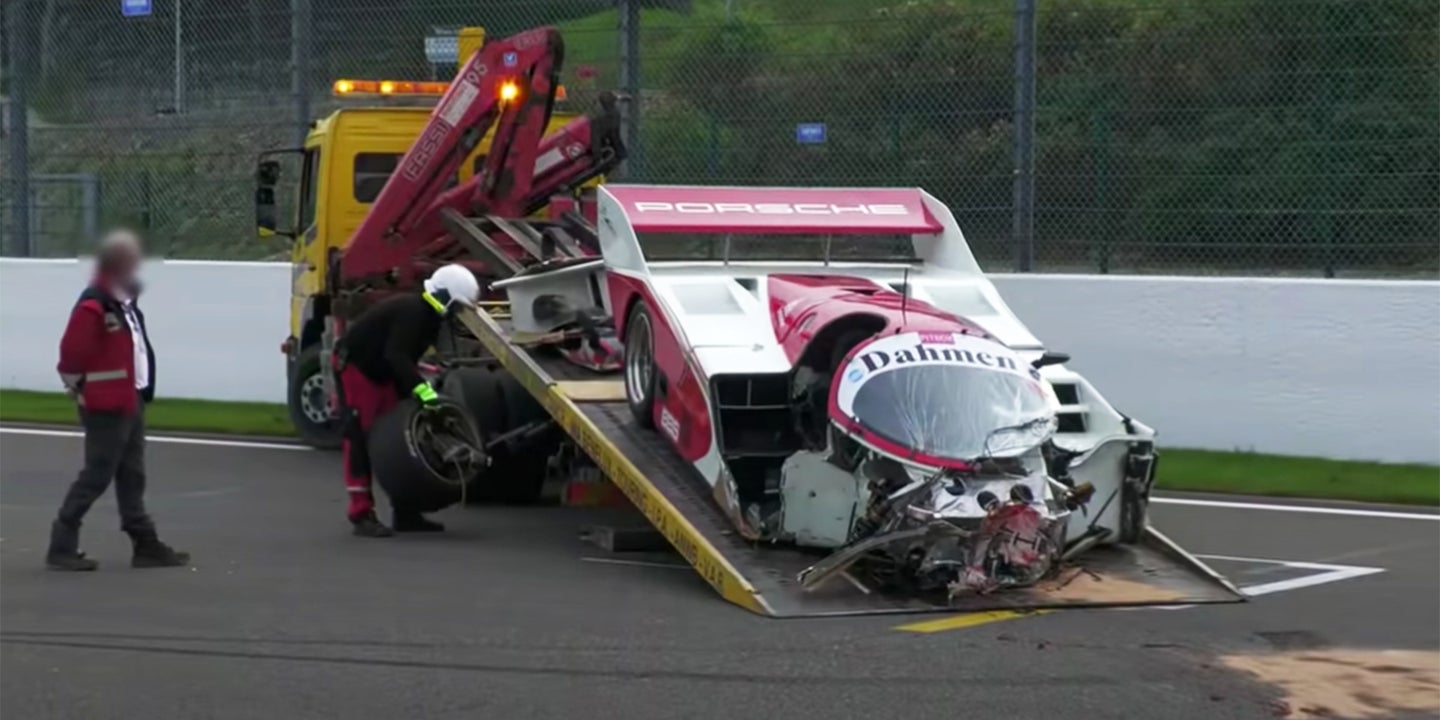 $1.2M Porsche 962C Owner Threatens Legal Action Over Crash Video: Report