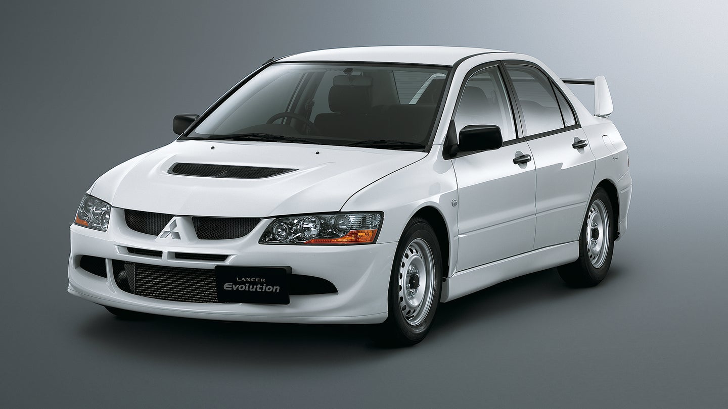 Obscure Mitsubishi Evo 8 Base Model Had Steelies, Lots of Sidewall, and No AC