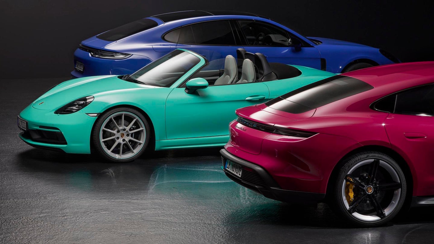 Porsche&#8217;s Exclusive Paint to Sample Program Now Offers More Than 160 Colors