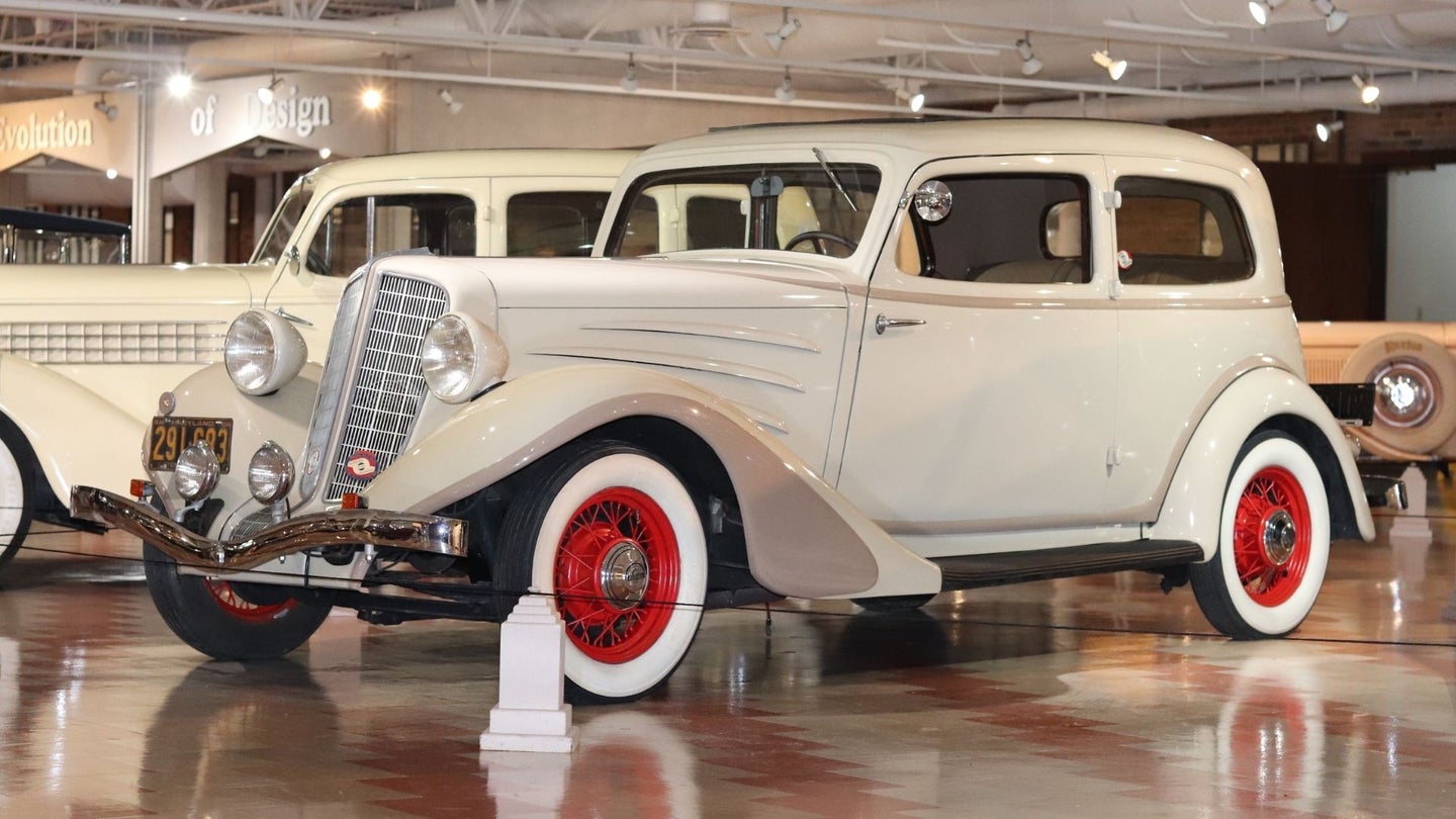One of Only Two Surviving 1934 Auburn 652X Broughams Now on Display in Indiana
