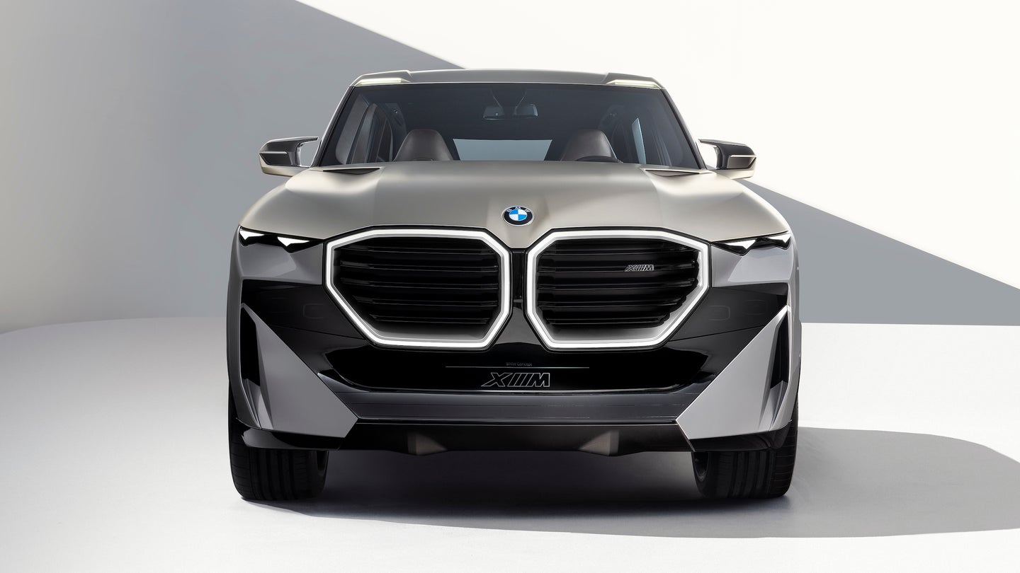 BMW XM Concept: An M-Only SUV with a 750-HP V8 and a Velvet Bench Seat
