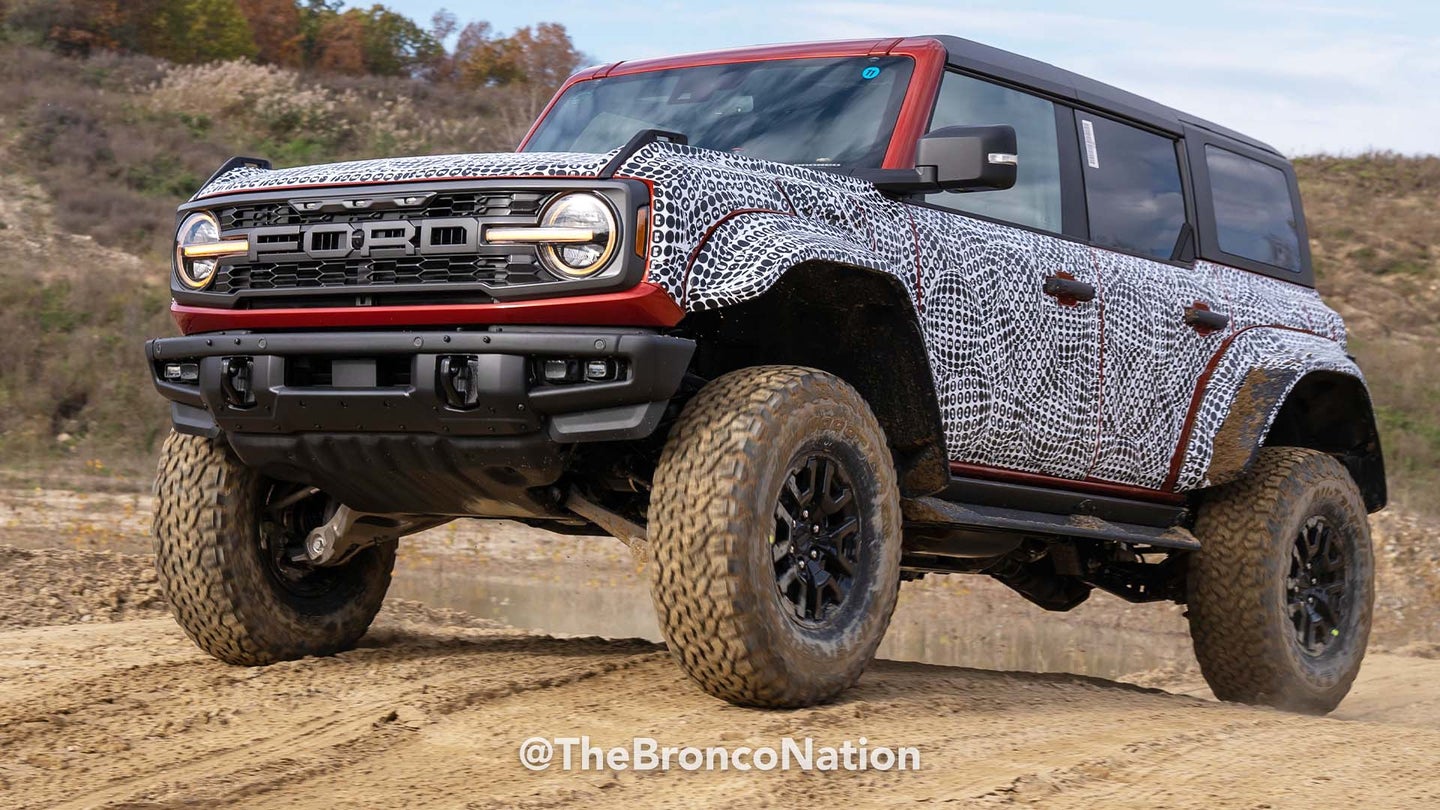 2023 Ford Bronco Raptor: Check Out That Widebody Kit