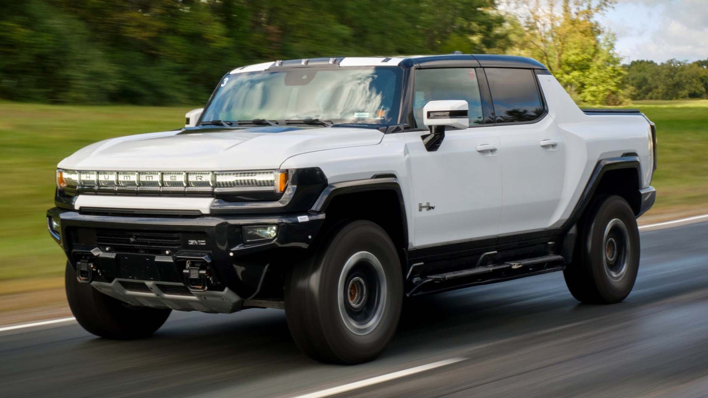 The GMC Hummer EV&#8217;s Max Tow Rating Is Lower Than the Chevy Colorado