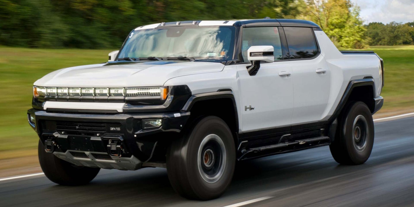 The GMC Hummer EV’s Max Tow Rating Is Lower Than the Chevy Colorado