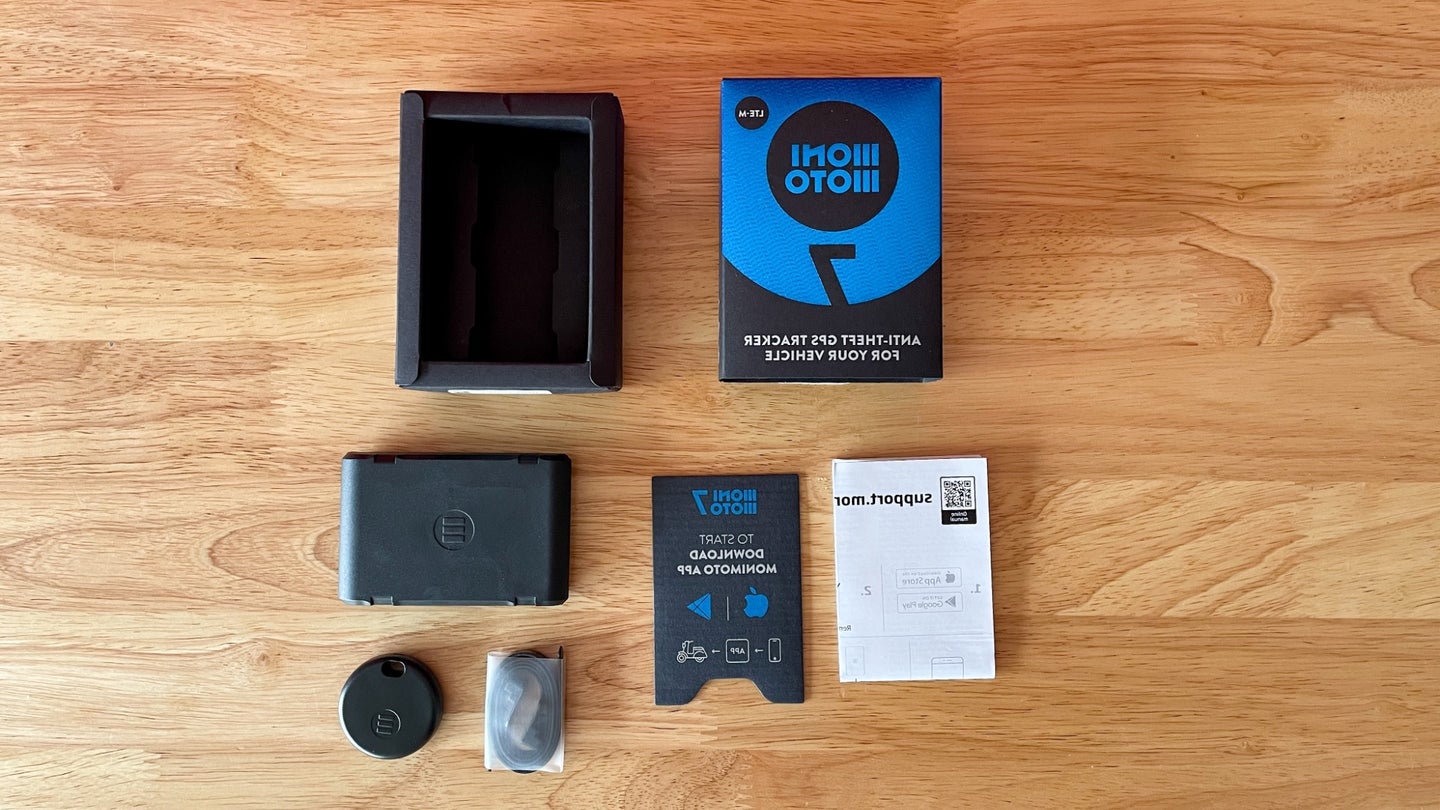 Do You Know Where Your Bike Is? The Monimoto 7 GPS Tracker Does