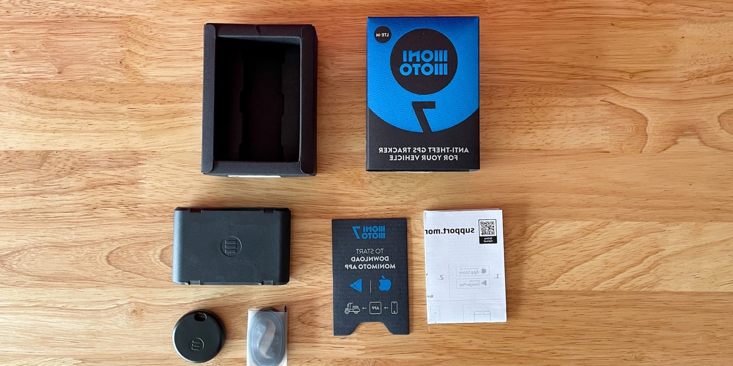 Do You Know Where Your Bike Is? The Monimoto 7 GPS Tracker Does