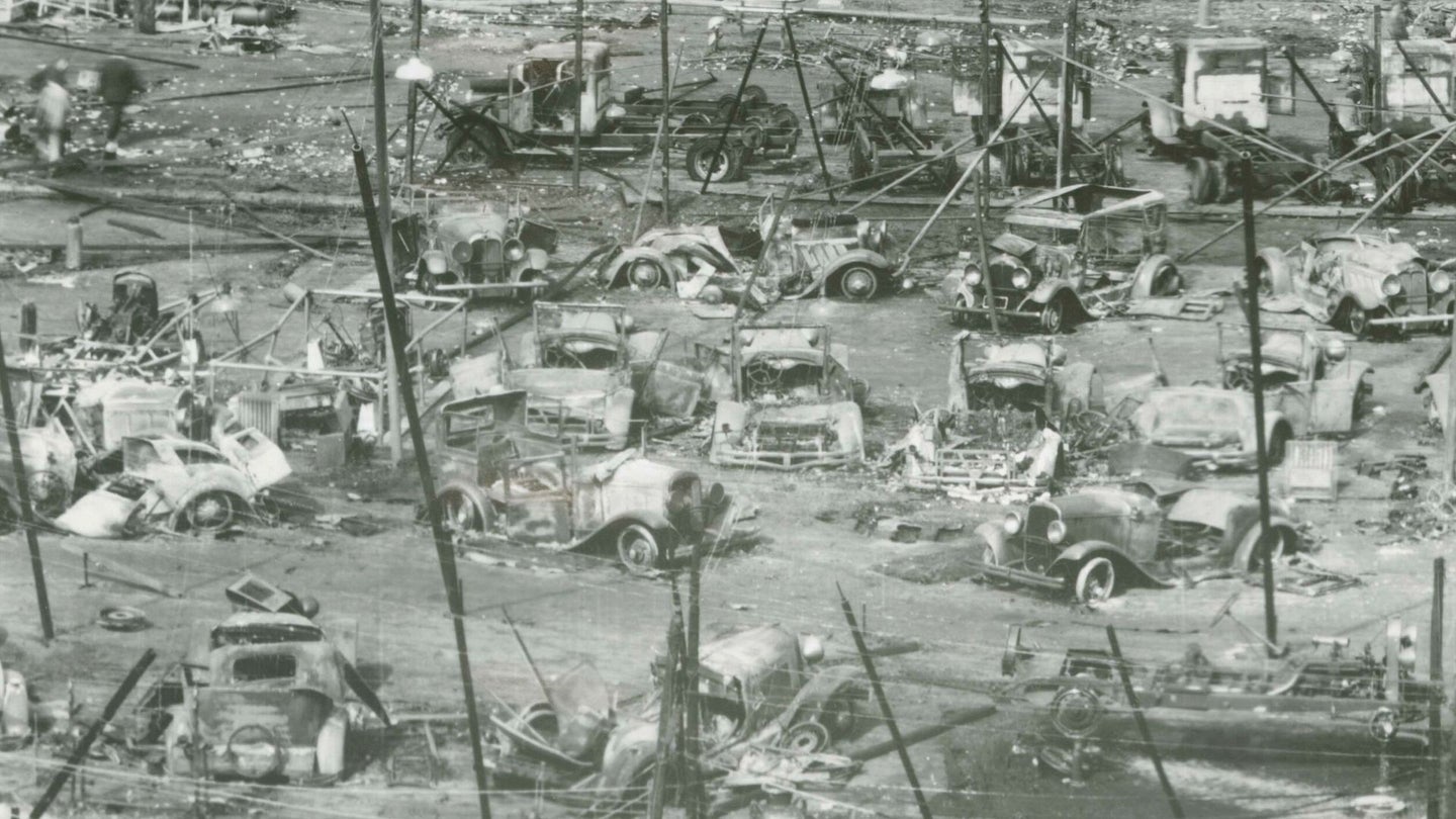 The Day the LA Auto Show Went Up in Flames