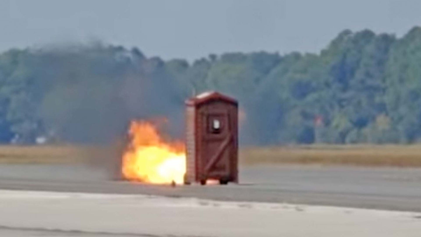 Behold the Boeing Jet-Powered Outhouse That Runs a 31-Second Quarter-Mile