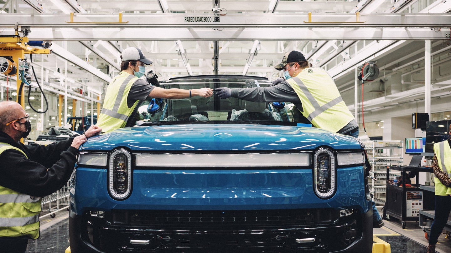 Rivian R1T Production Nearly Four Times What It Was Last Month: Report