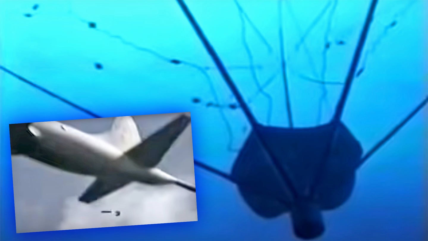 Watch A P-3 Submarine Hunter’s Sonobuoy Dramatically Transform Once In The Water