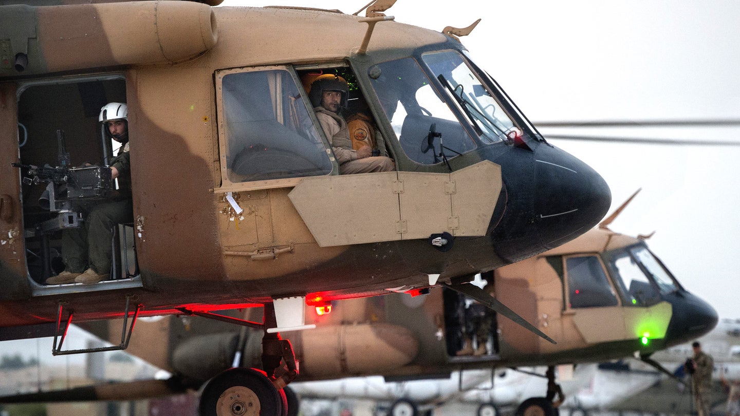 Trio Of Afghan Mi-17 Helicopters Quietly Arrive At The U.S. Air Force&#8217;s Boneyard