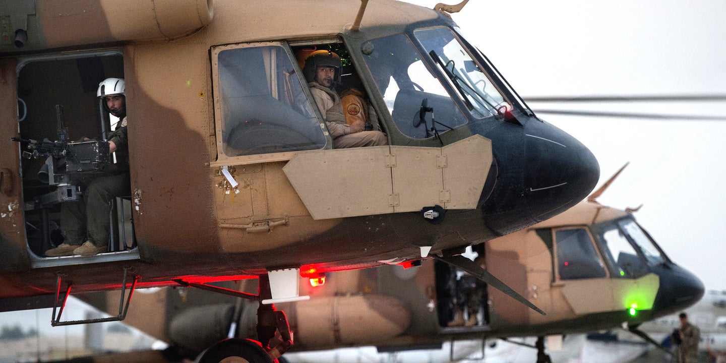 Trio Of Afghan Mi-17 Helicopters Quietly Arrive At The U.S. Air Force’s Boneyard