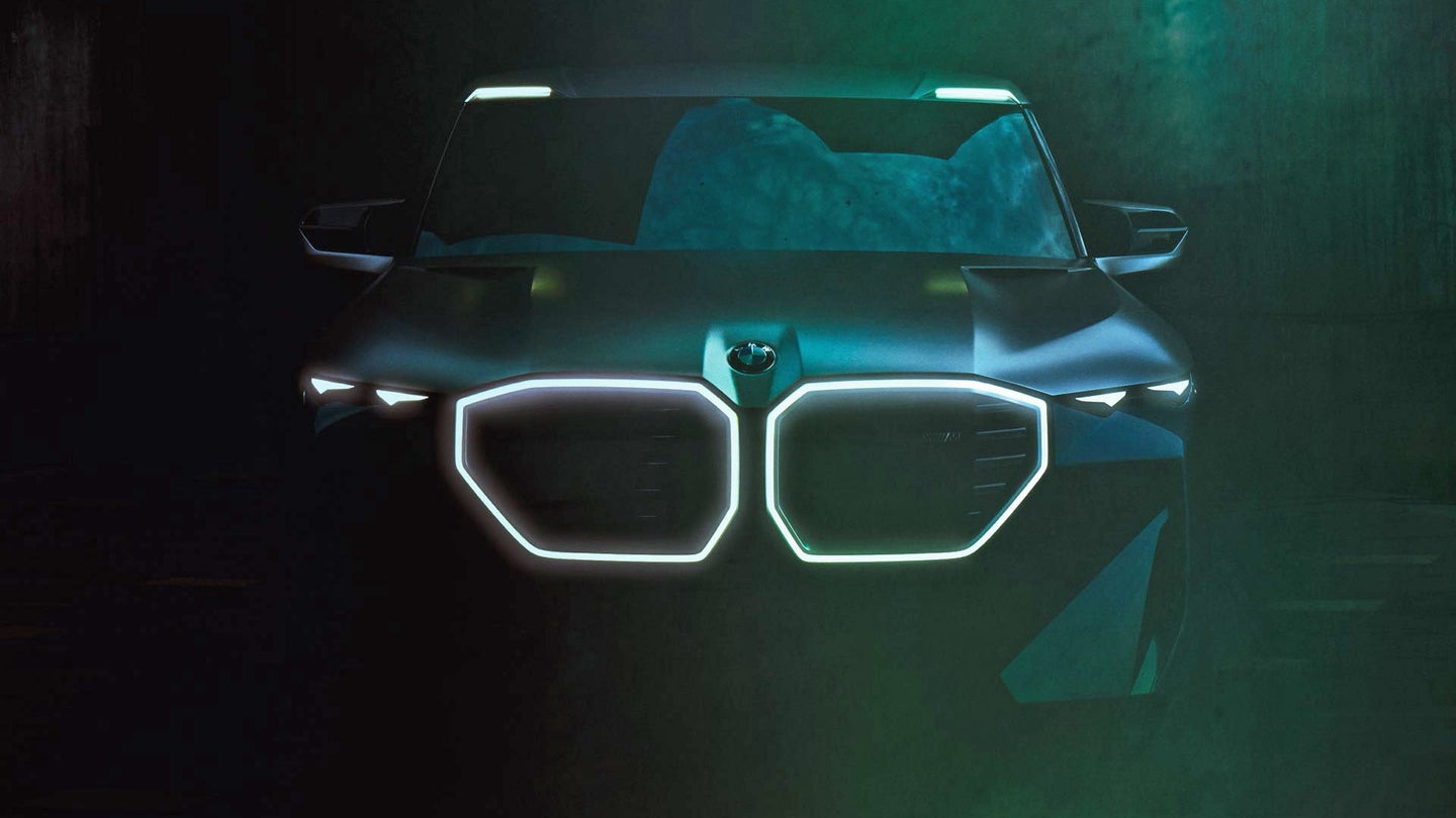 BMW XM Concept Might Have the Biggest Grille Yet