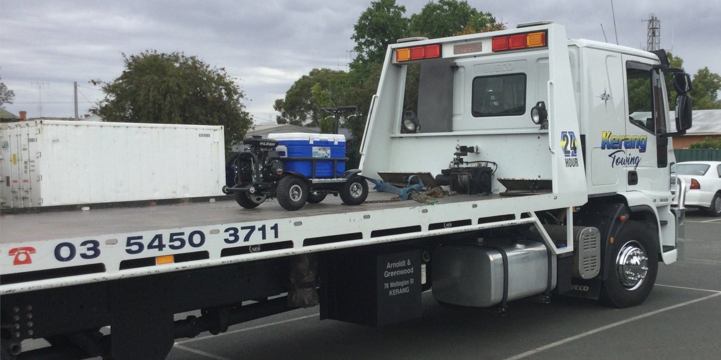 Australian Police Impounded a Motorized Cooler and the Photo Is Amazing