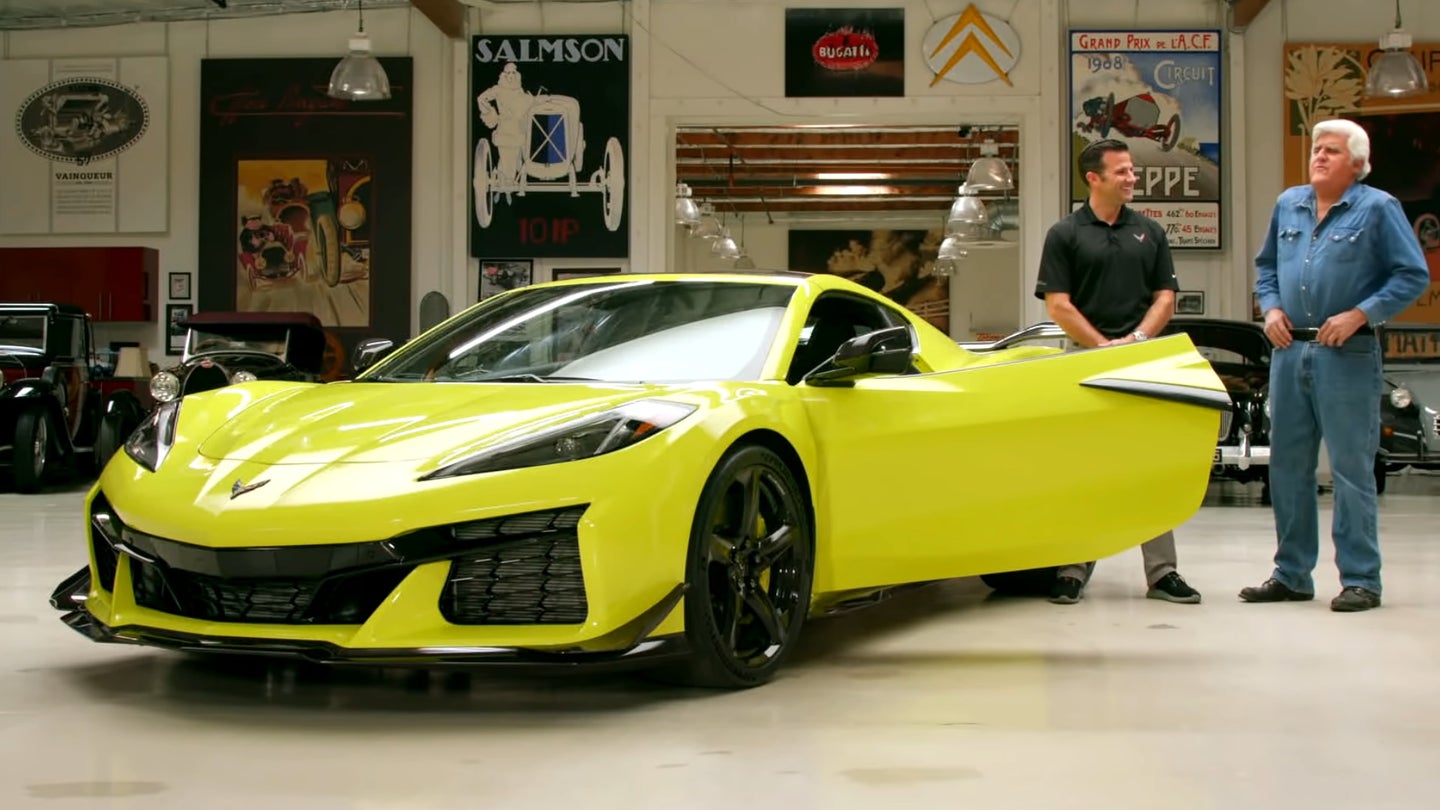 Jay Leno Took the 2023 Corvette Z06 for a Rip and It Still Sounds Great