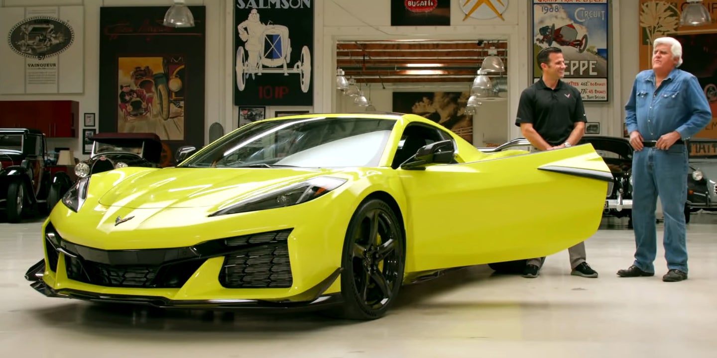 Jay Leno Took the 2023 Corvette Z06 for a Rip and It Still Sounds Great