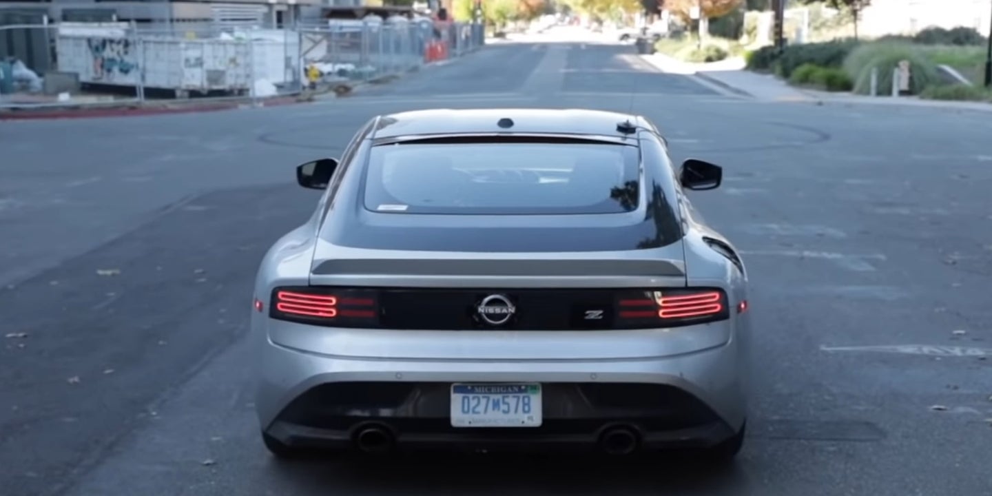 Watch the New Nissan Z Launch Hard