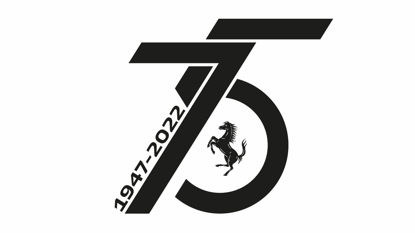 Ferrari Shows Off New Logo to Celebrate 75th Anniversary in 2022