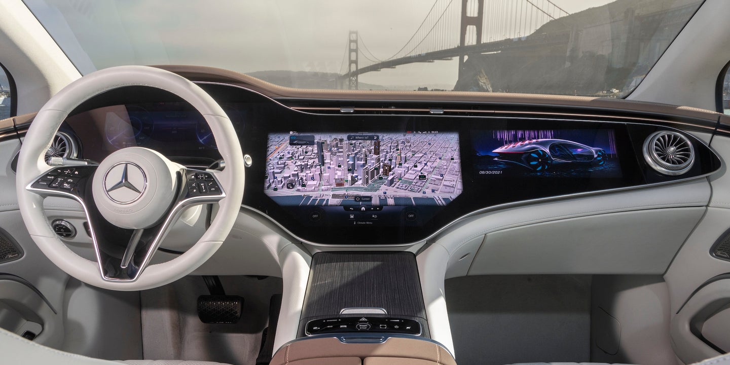 Mercedes EQS Recalled After 56-Inch Display Allowed TV While Driving