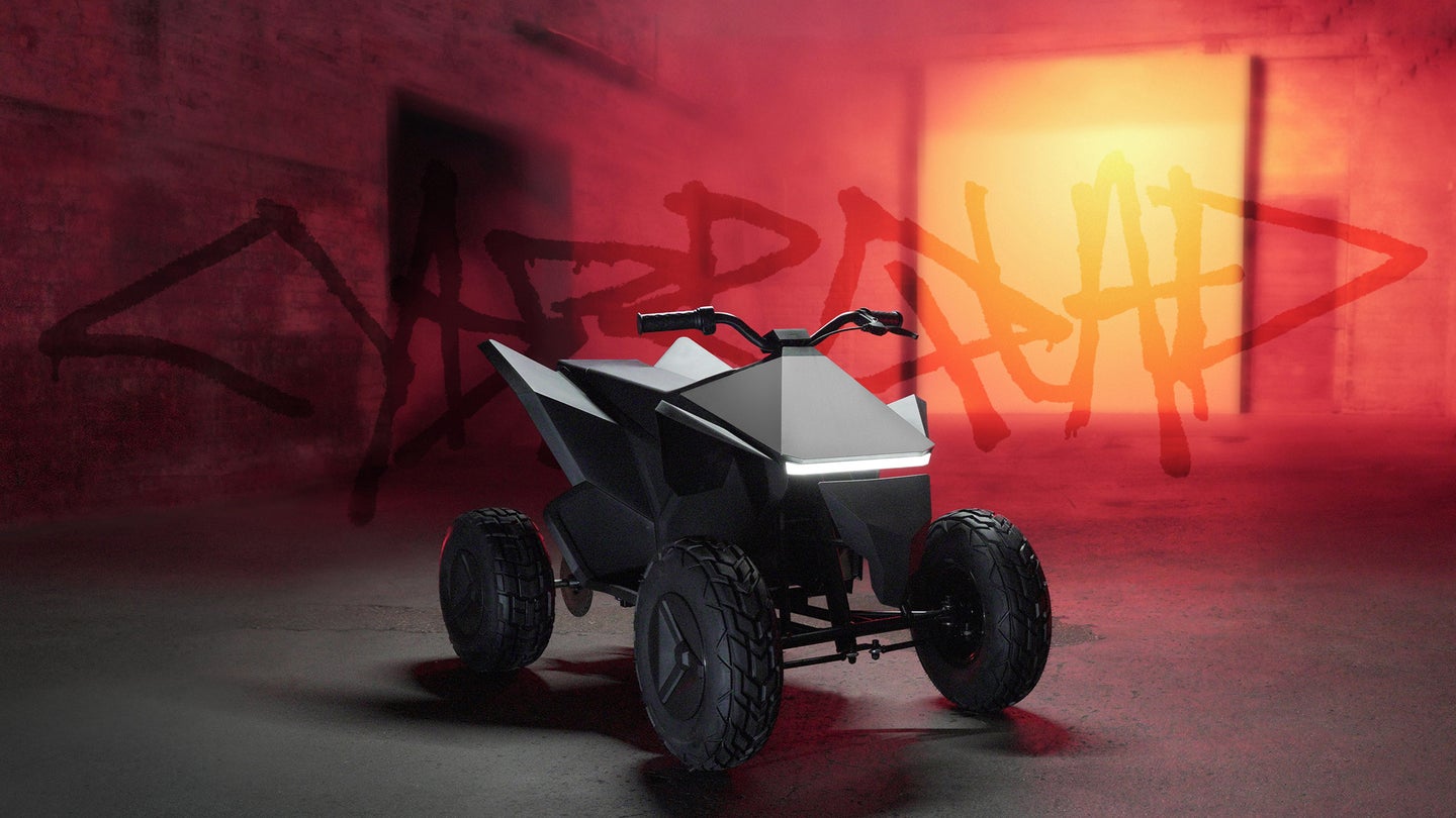 Tesla’s Finally Selling a Cyberquad But It’s for Kids and Costs $1,900