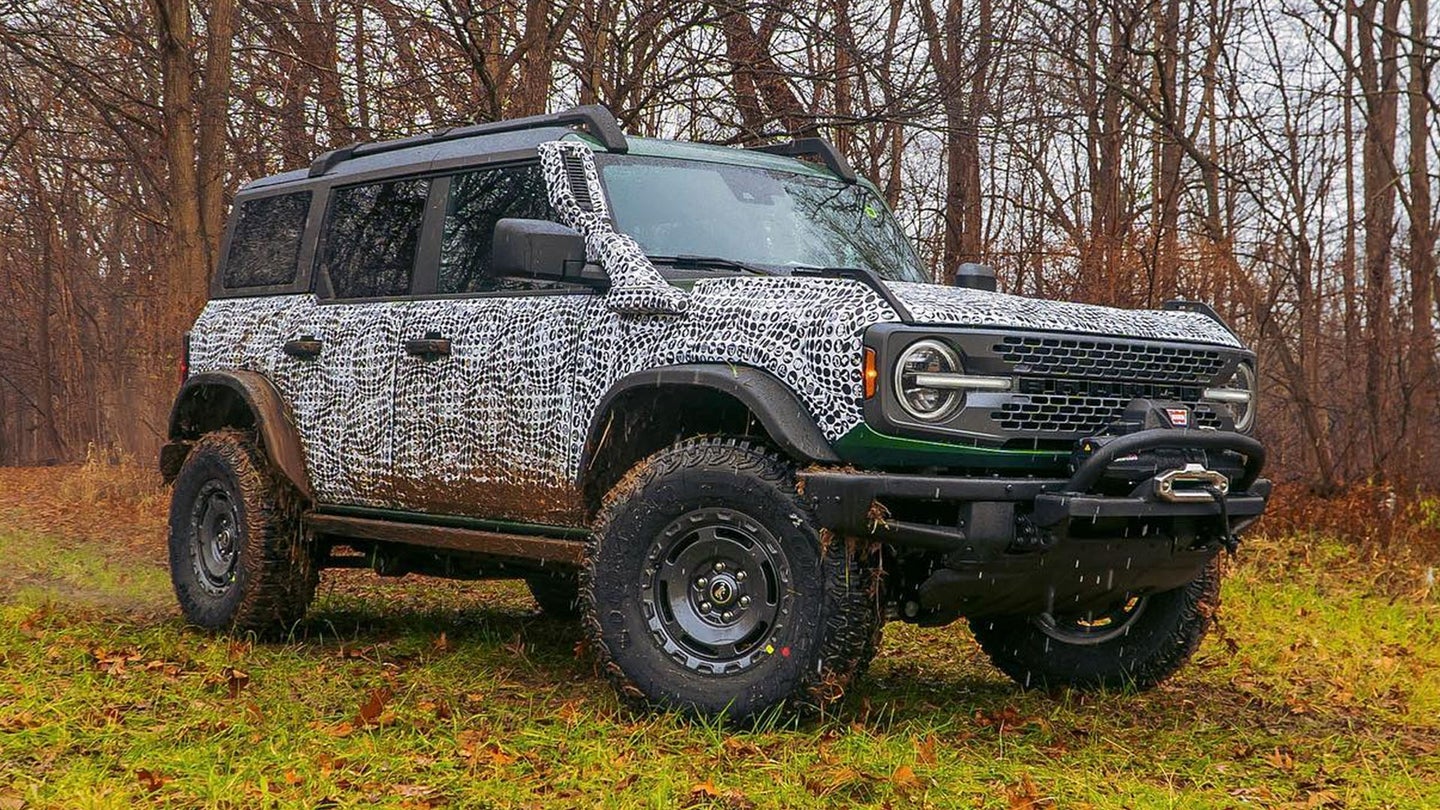 2022 Ford Bronco Everglades: Look at That Factory Snorkel