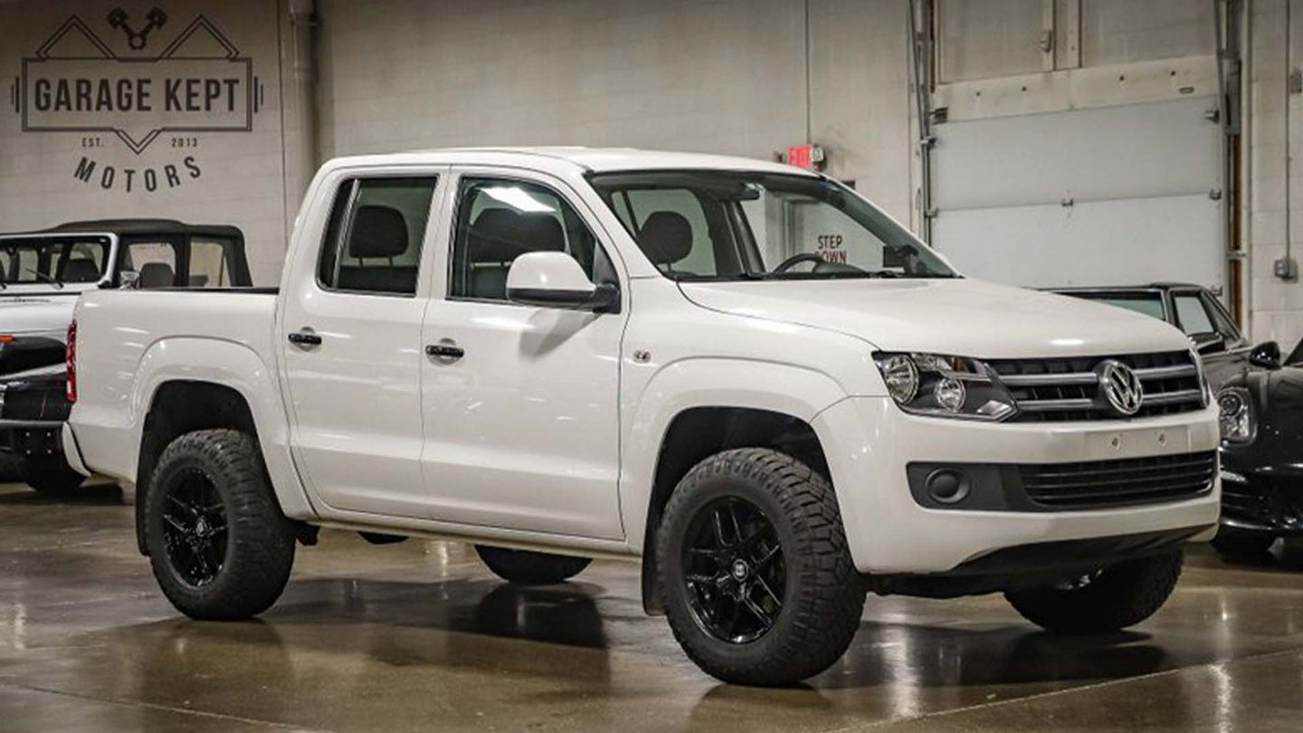 Someone Brought a 2017 VW Amarok Pickup Into the US and Now You Can Buy It