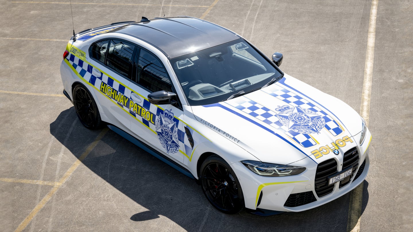 Australian Police Are Testing a BMW M3 Competition Patrol Car