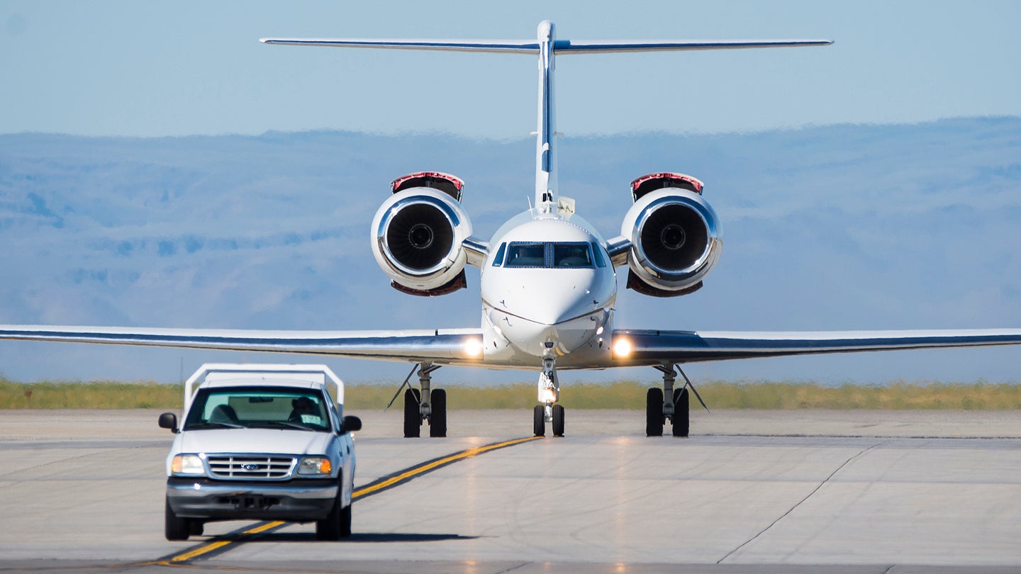 A Flock Of U.S. Military Business Jets Has Descended On Southern California
