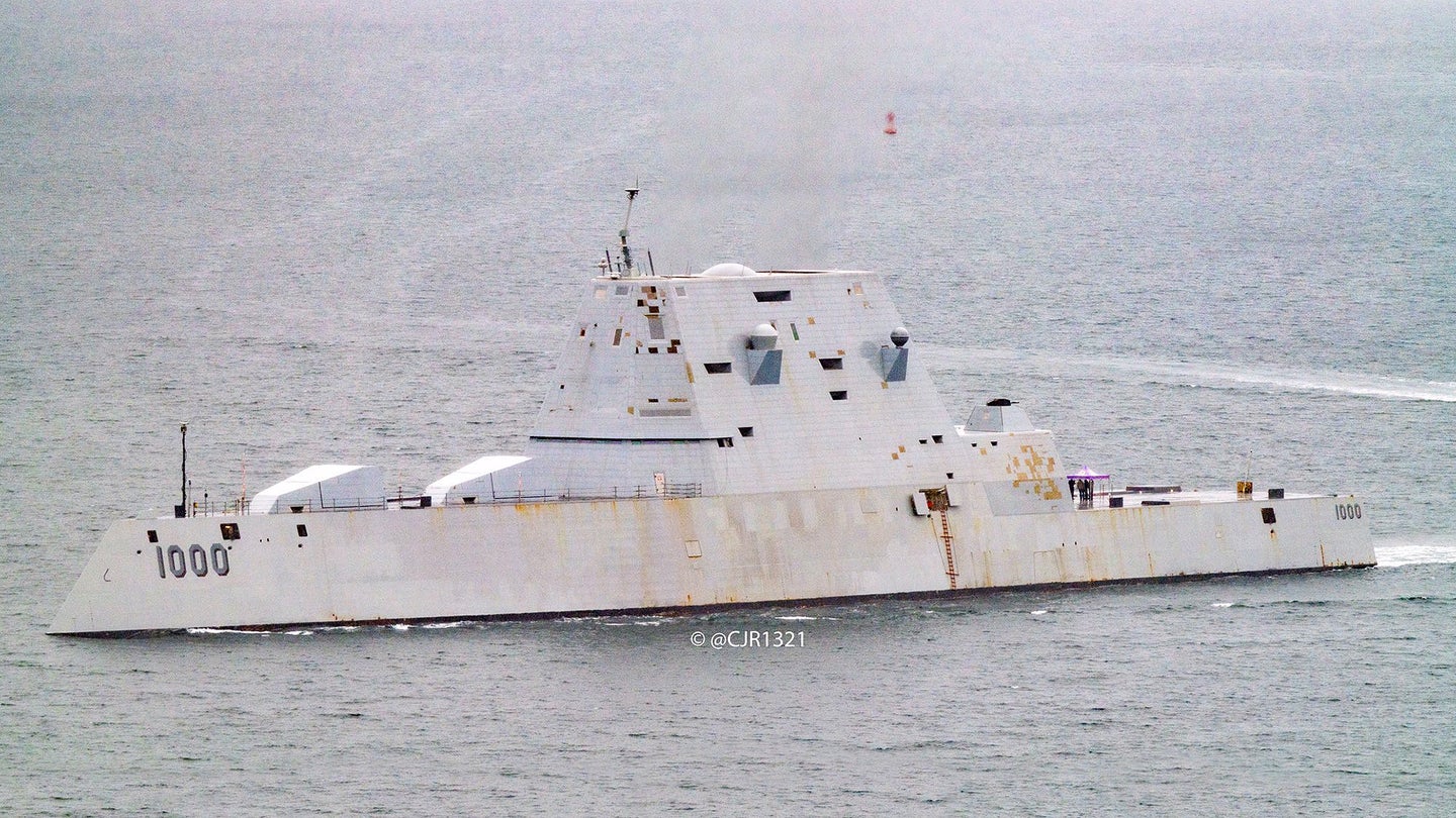 DDG1000 Zumwalt class destroyer san diego