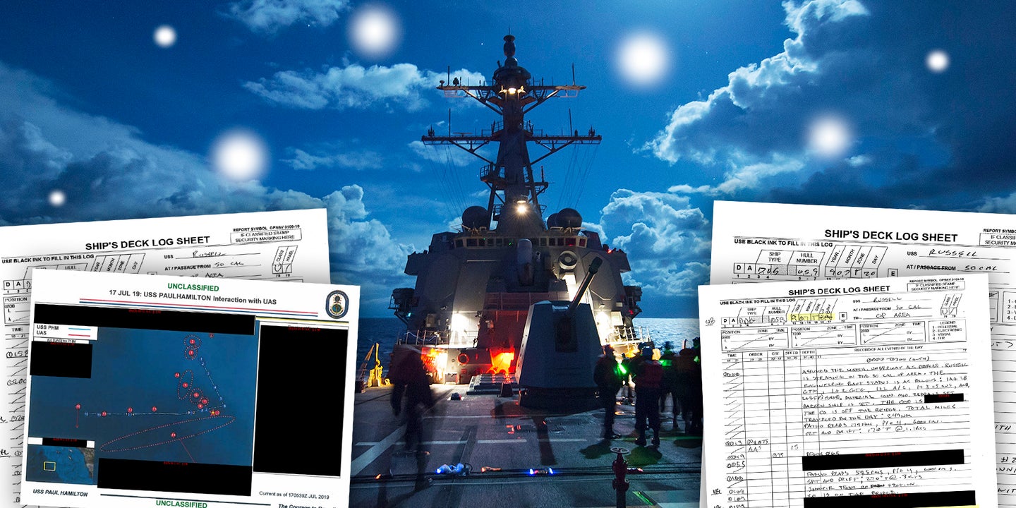 Harassment Of Navy Destroyers By Mysterious Drone Swarms Off California Went On For Weeks